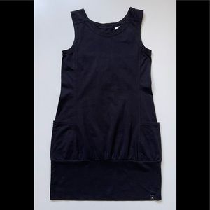 Danskin Girl Girls’ Black Sleeveless Dress with Pockets Hoy